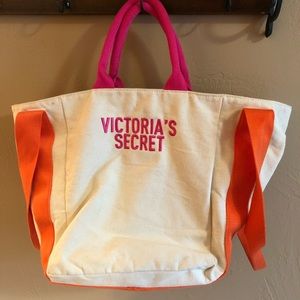 Victoria’s Secret Canvas beach tote